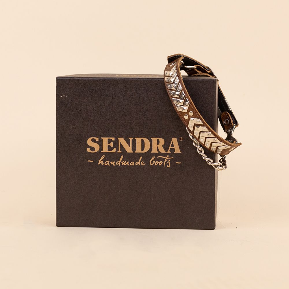 Sendra boot belts Arnes 40 Deep Cuoio - Donker bruin