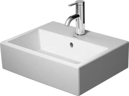 Duravit 0724450000, Vægmonteret håndvask, Keramisk, Hvid, 450 mm
