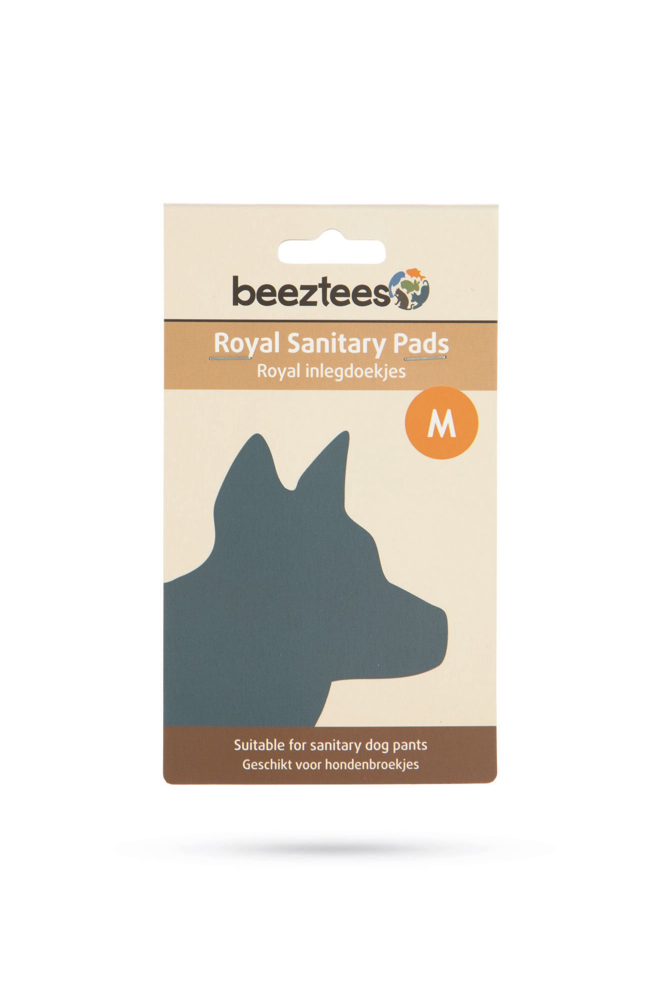 Beeztees Periodiek - Inlegdoekjes - Wit - M