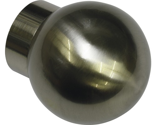 Eindstuk kogel voor Windsor RVS-look Ø 25 mm 2 st.