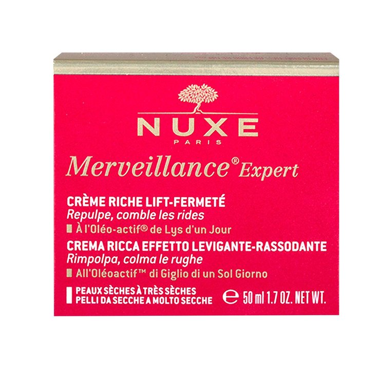 Merveillance expert crème riche lift-fermeté 50ml peaux sèches à très sèches
