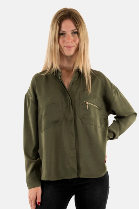 Chemisier kaporal salem khaki