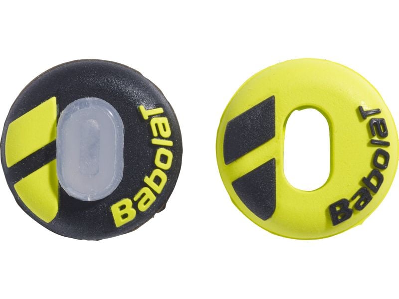 Babolat Dämpfer Custom x2 2 Stück – Schwarz / Gelb Vibrationsdämpfer