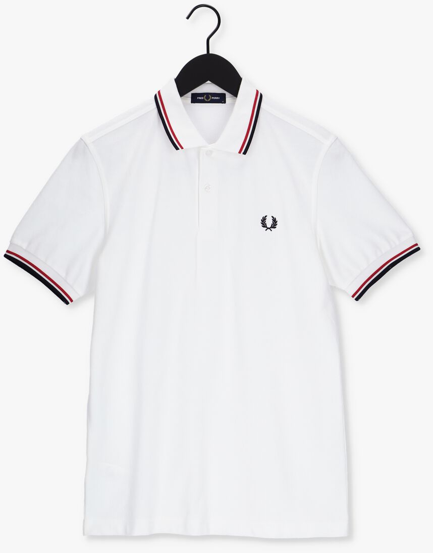 FRED PERRY witte fred perry polo twin tipped fred perry shirt