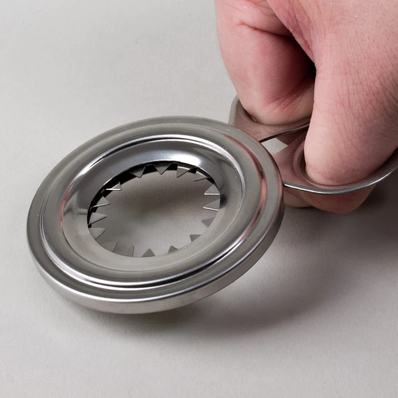 Tranche coquille pour oeuf à la coque Metaltex