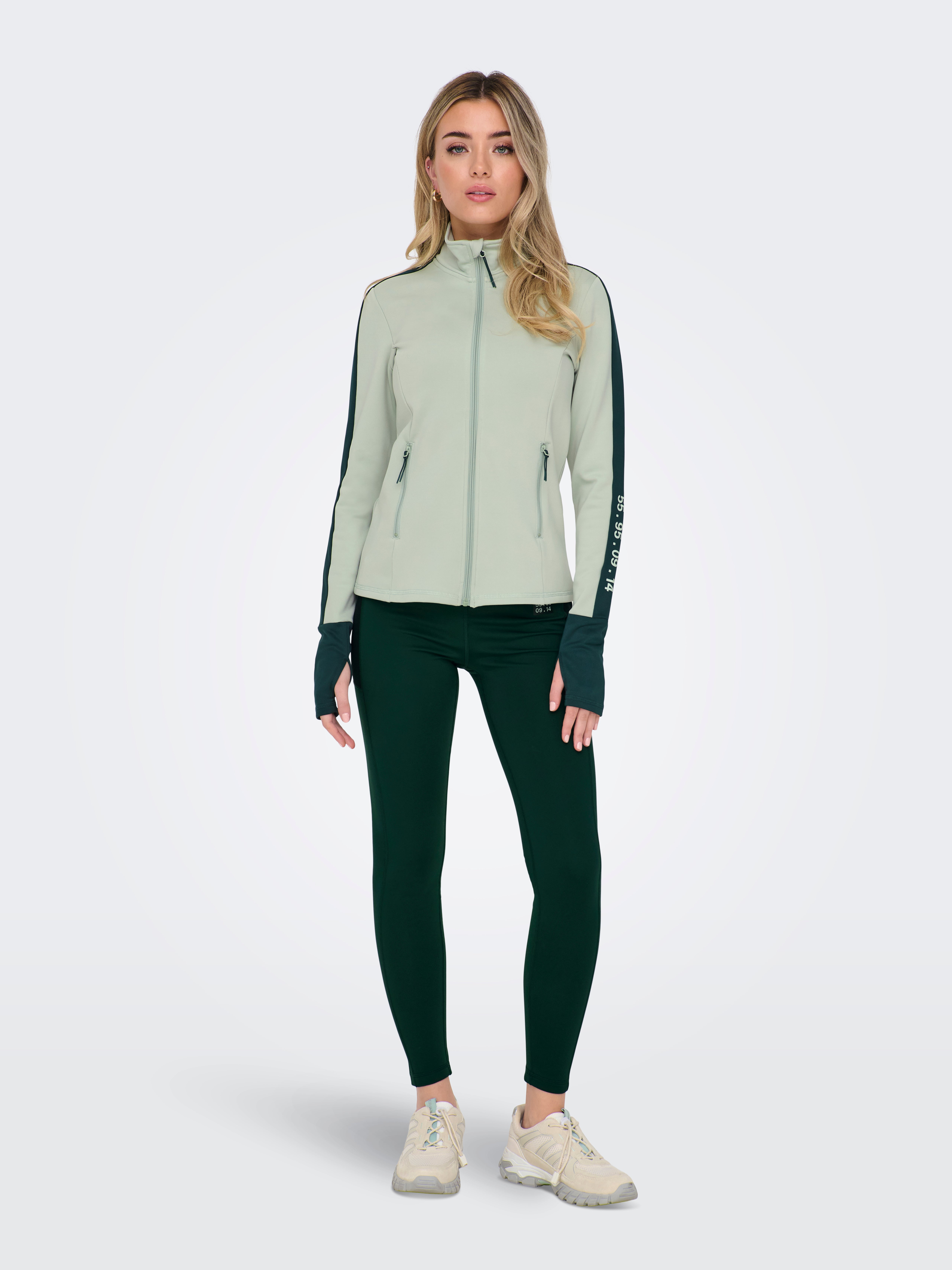 ONPRYA-2-STONE Hohe Taille Enger Schnitt Sportleggings Scarab