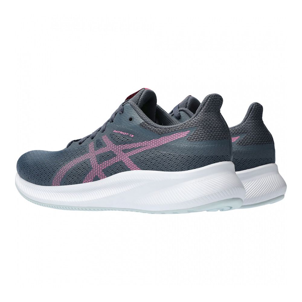Asics PATRIOT 13 - Chaussures running Femme tarmac/hot pink
