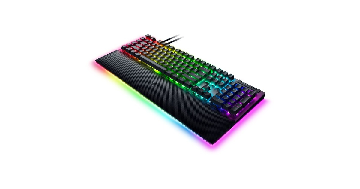 RazerBlackWidow V4 Pro, gaming toetsenbord  (Zwart, US lay-out, Razer Green, RGB leds, Doubleshot ABS)