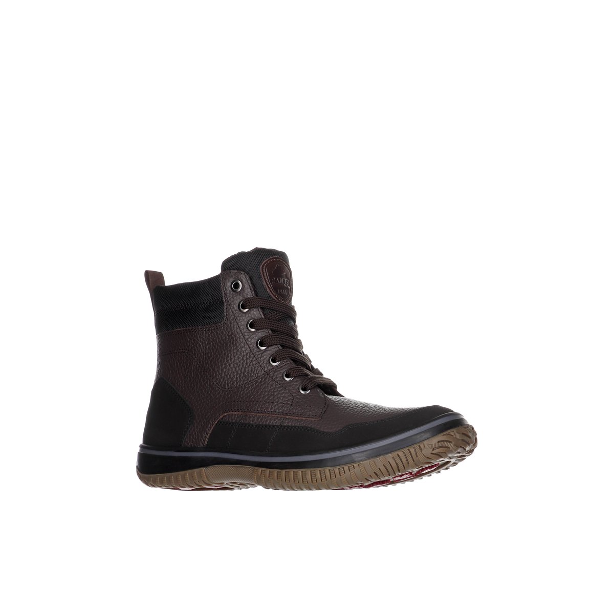 PAJAR-Ganner-m-Bottes d'hiver - Talon plat - Marron Foncé