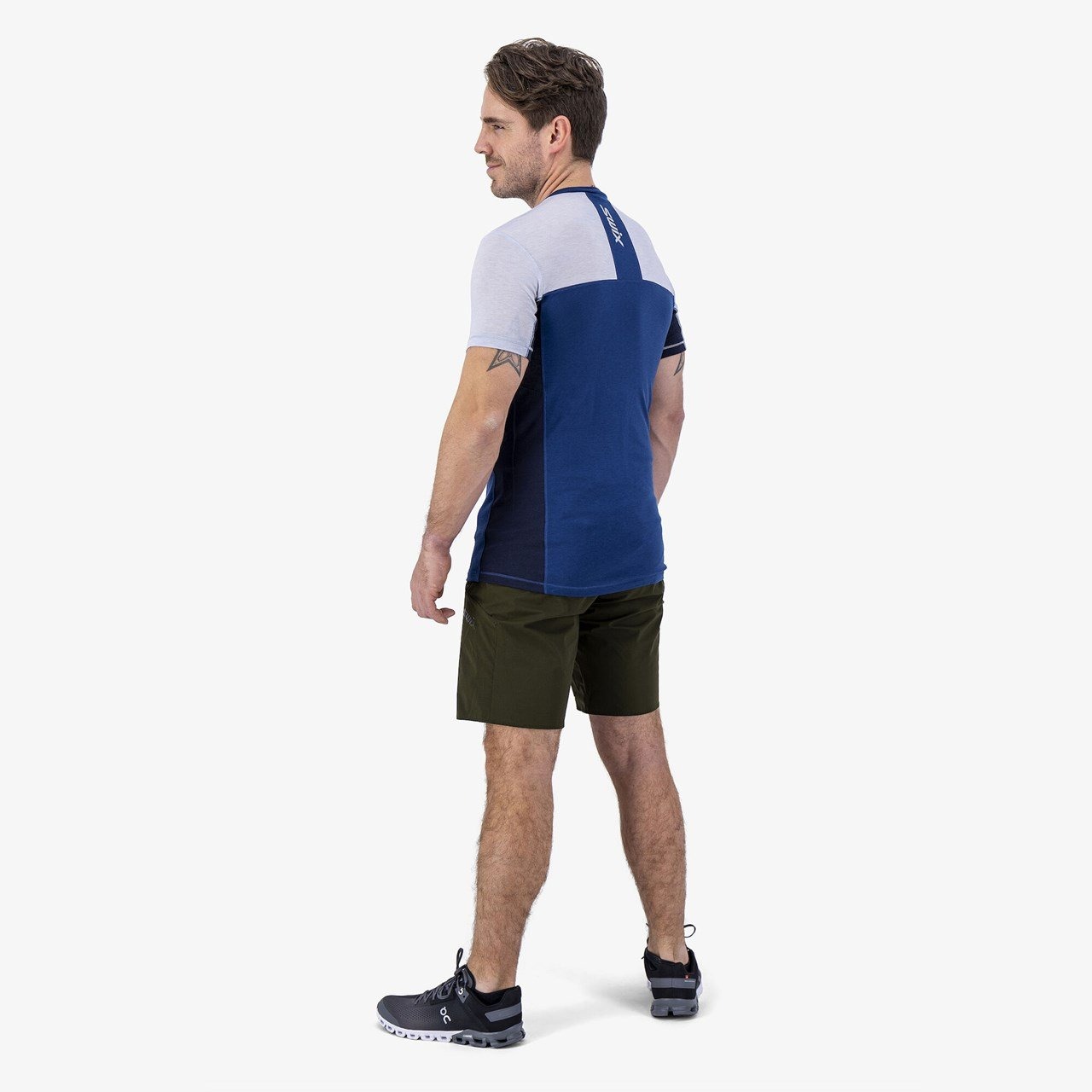 Motion Tech Wool T-Shirt Herre Estate Blue