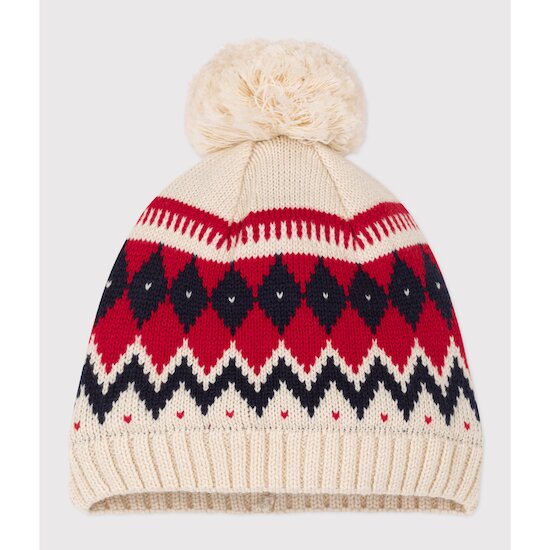 Bonnet bébé en laine   Avalanche/multico        3-6 mois   de               Petit Bateau