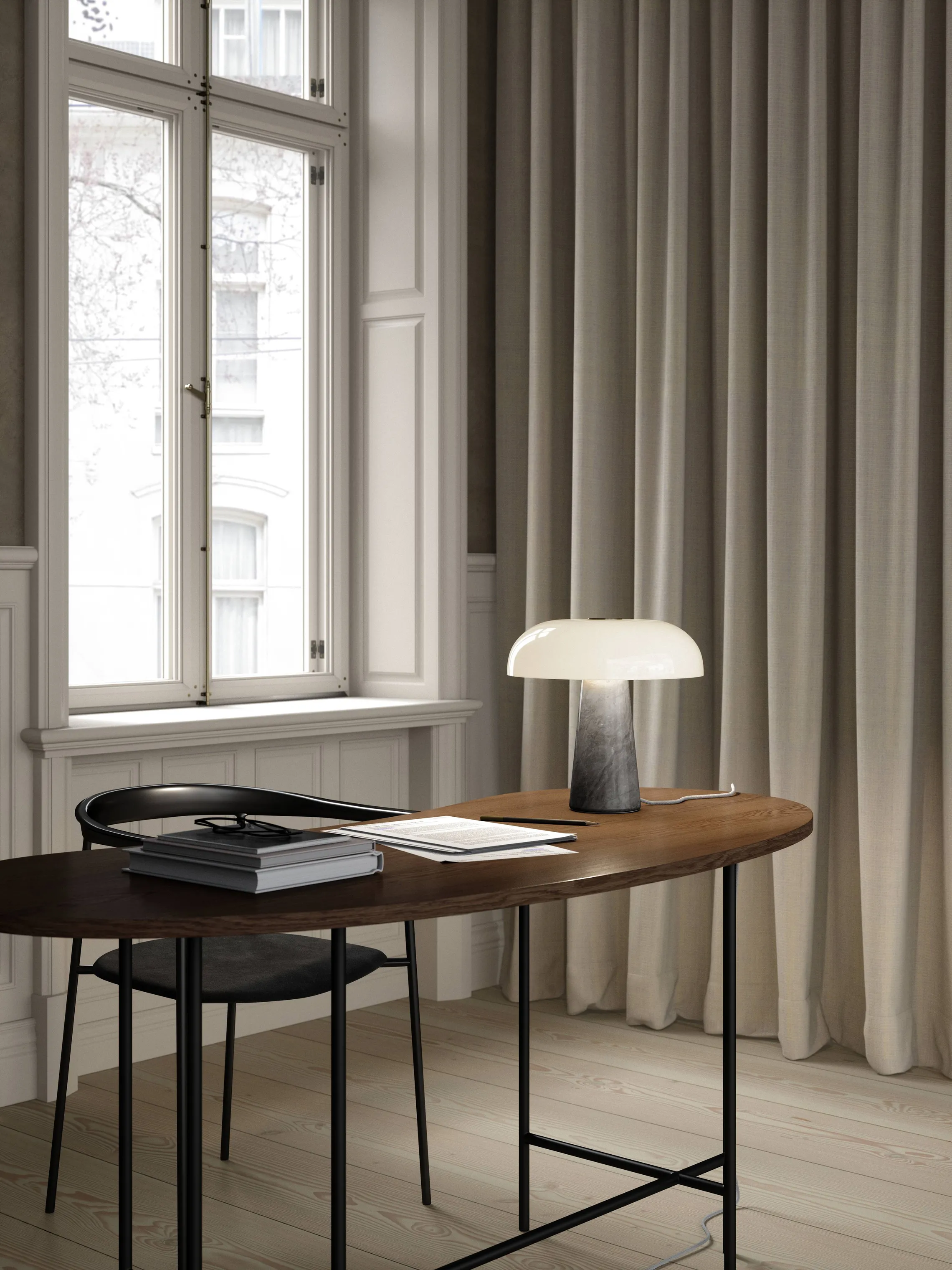 DFTP Glossy Bordlampe