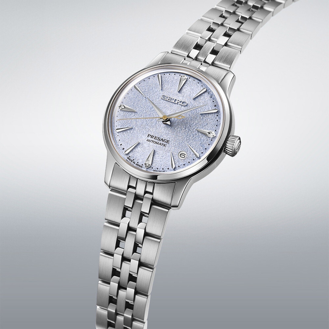 Seiko Presage Frozen Skydiving Cocktail Time 36mm