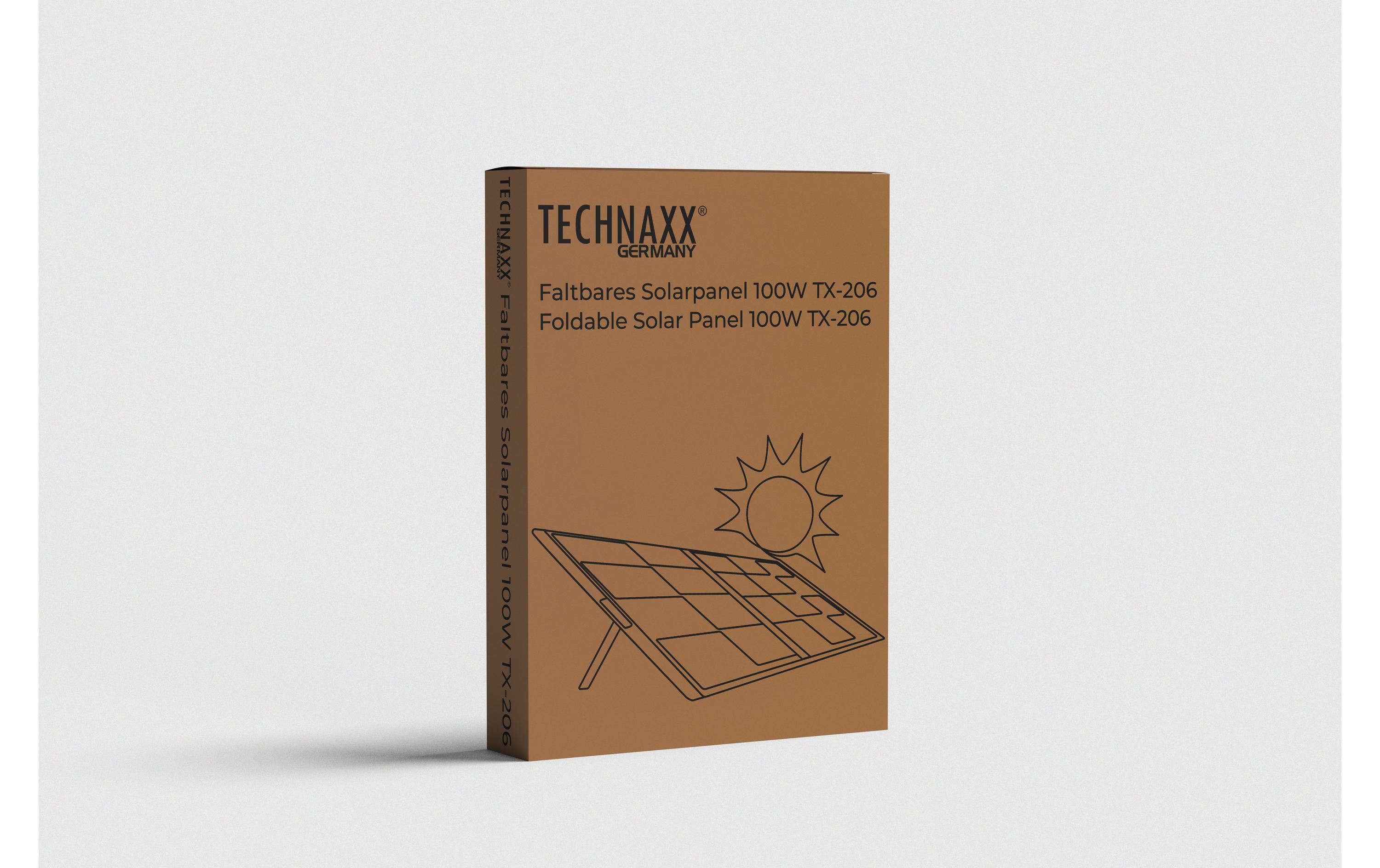 Solarpanel TX-206 100 W<br>Zuverlässige Energiequelle für unterwegs