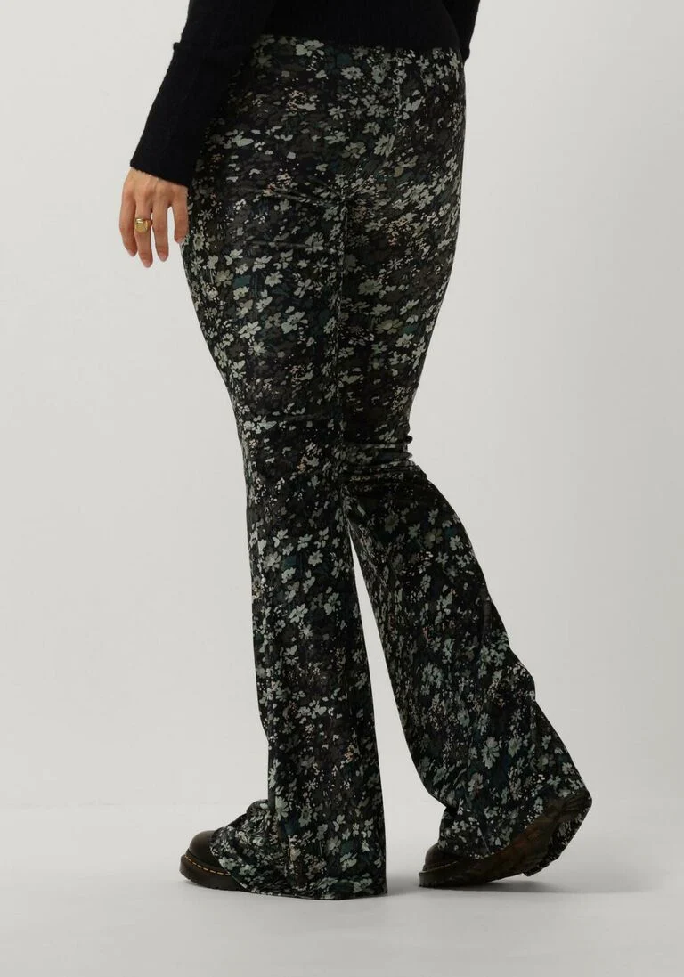 CATWALK JUNKIE groene catwalk junkie flared broek tr mary