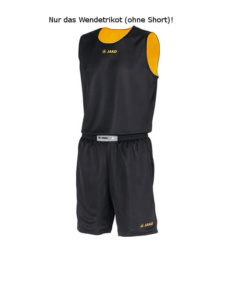 JAKO Wendetrikot Change Active Gelb Schwarz F03