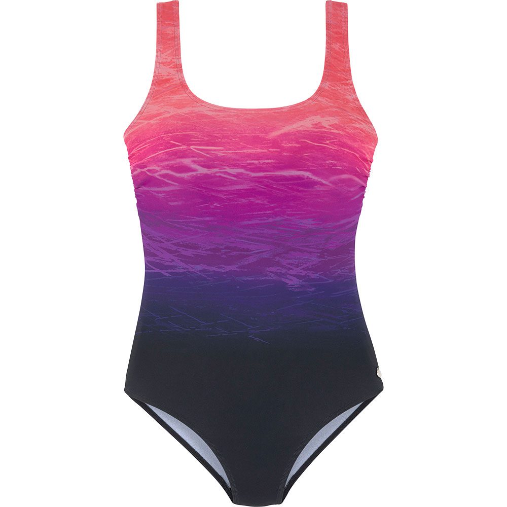 Lascana Badeanzug Damen pink print