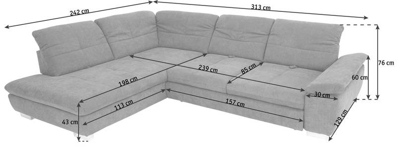 XORA Ecksofa AVOLO