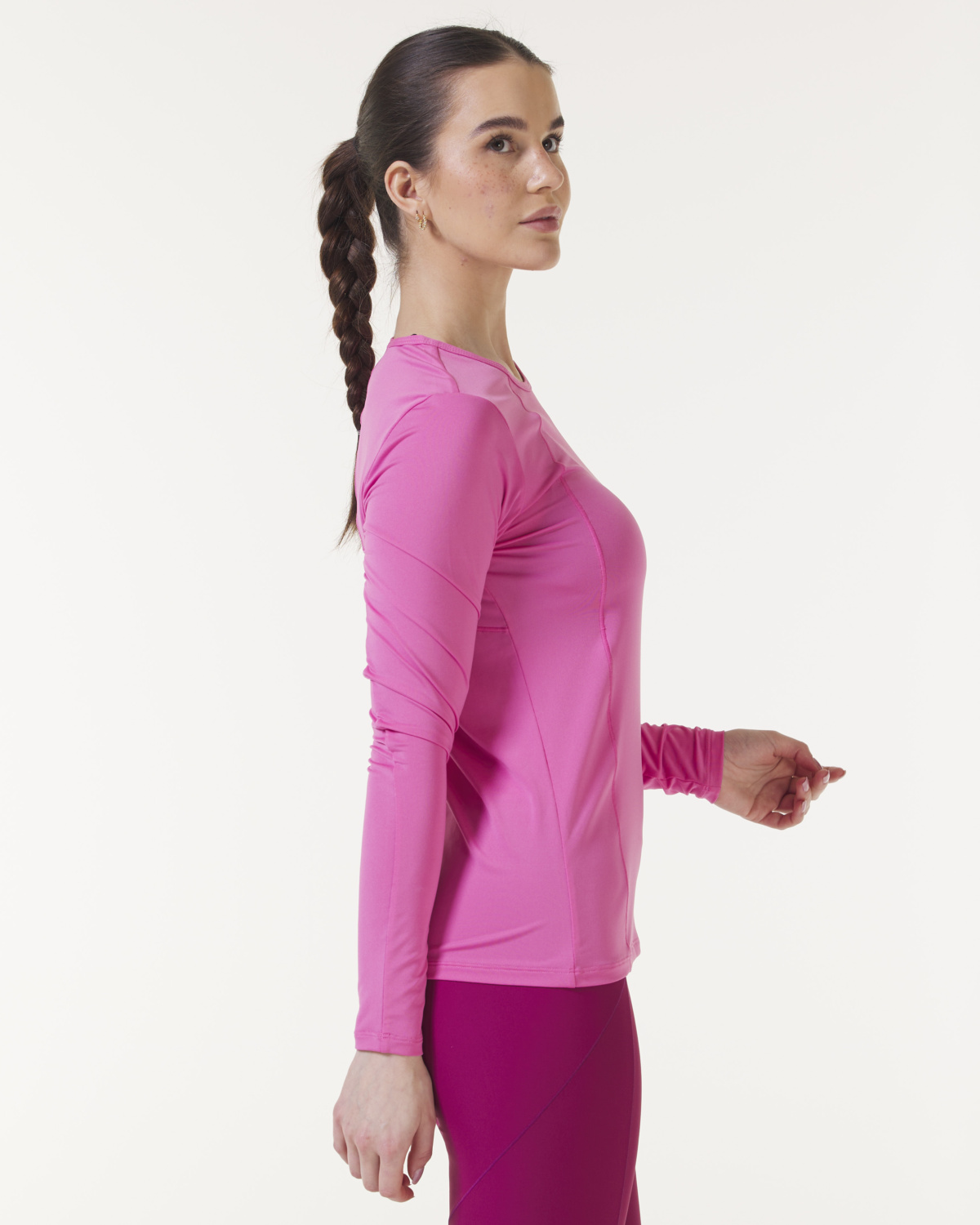 LEVITY Reform Long Sleeve Pink Ibis