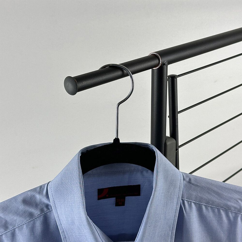 TØRKESTATIV RÖRETSTRIPLE PLUS 138x70x58 SVART