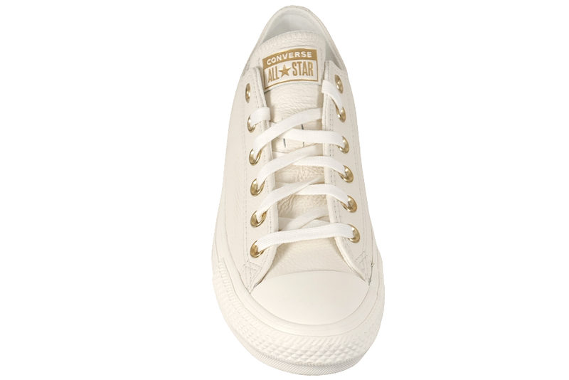 CONVERSE CTAS OX EGRET/EGRET/GOLD WHITE SNEAKER