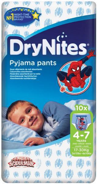 Huggies Luiers Drynites Boy 4-7 jaar 10 stuks