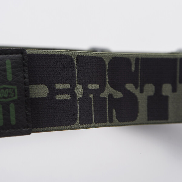 100% - Masque Barstow Kalmus - Smoke Noir / Vert