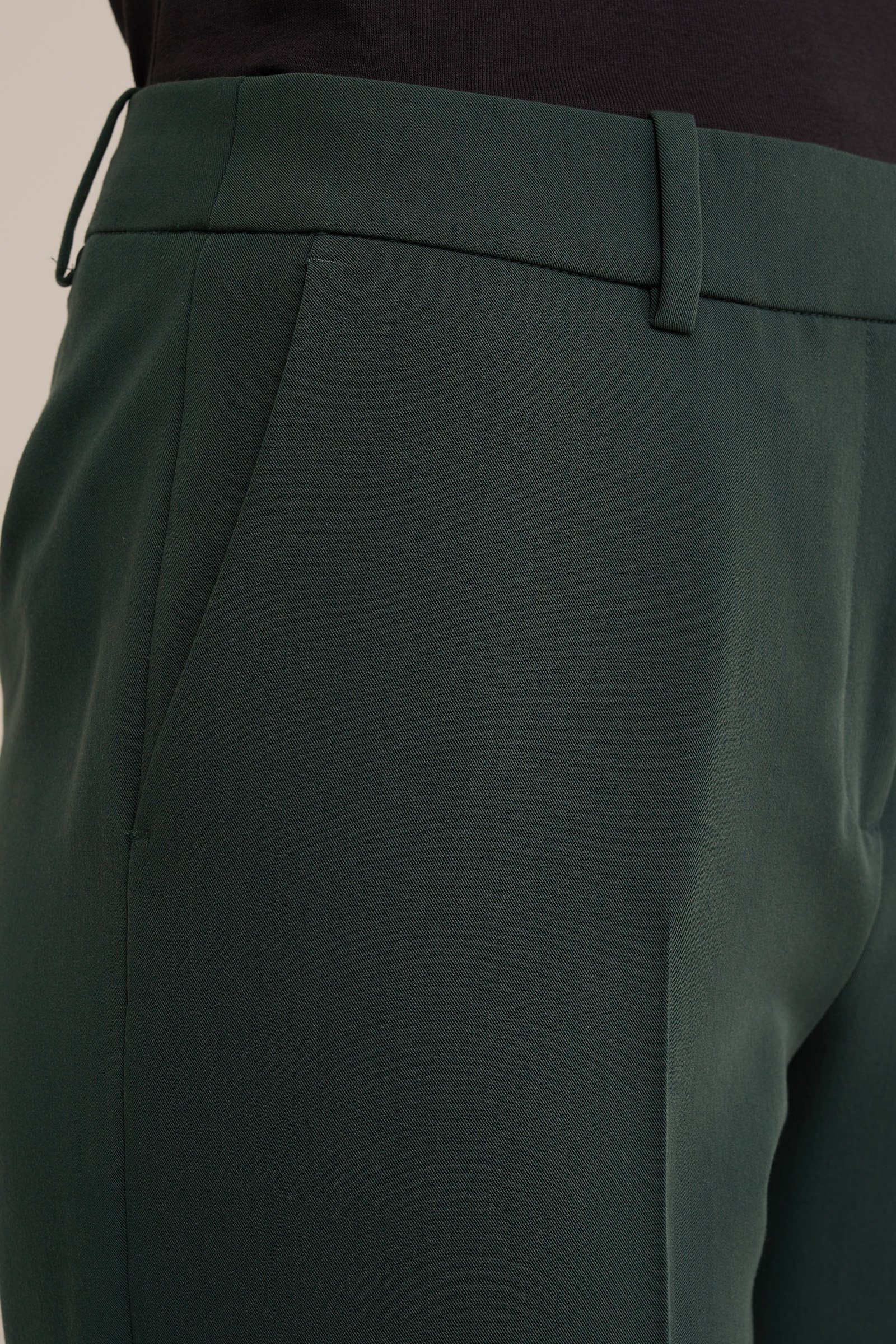 slim fit pantalon WE Fashion Mosgroen