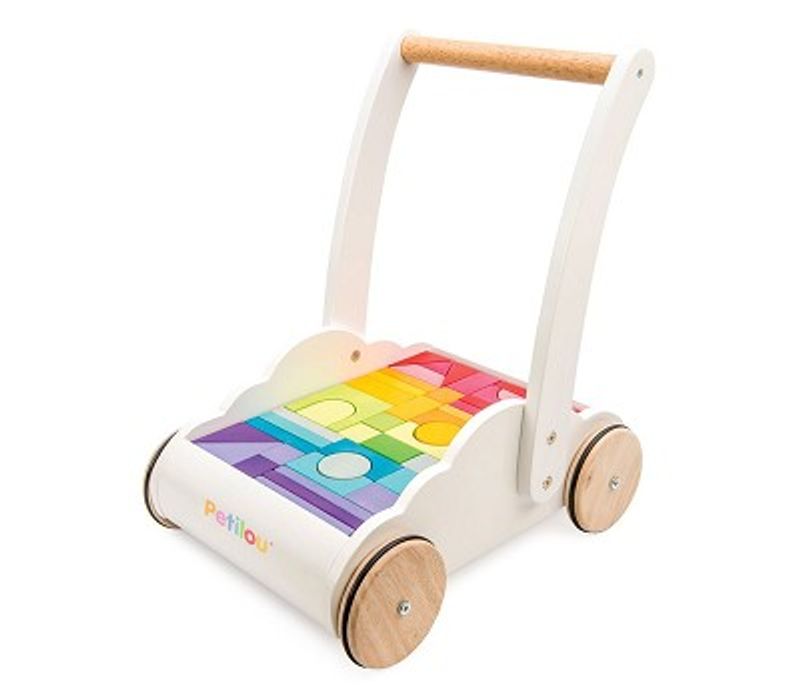 Le Toy Van Aktivitetsvogn m/Byggeklosser