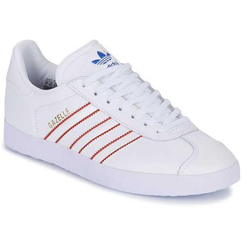 adidas Originals - GAZELLE - Blanc / Rouge
