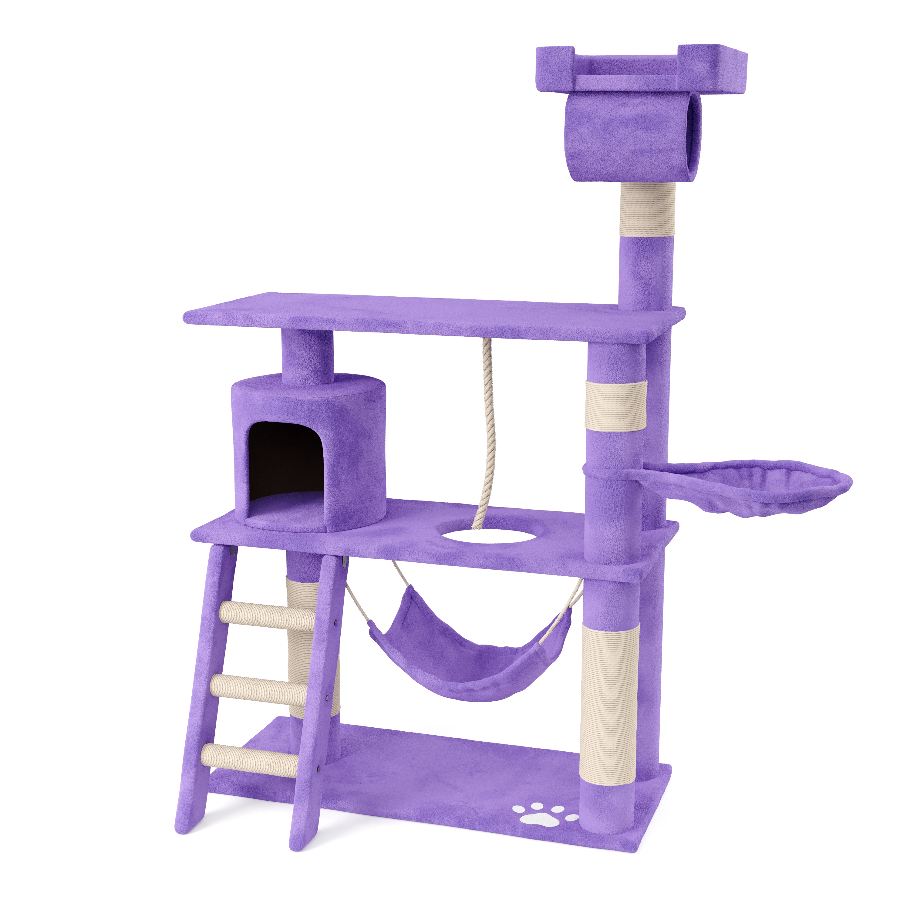 Katzenbaum SIMBA 141 cm lila