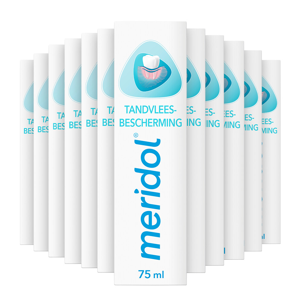 12x Meridol Tandpasta Tandvleesbescherming75 ml