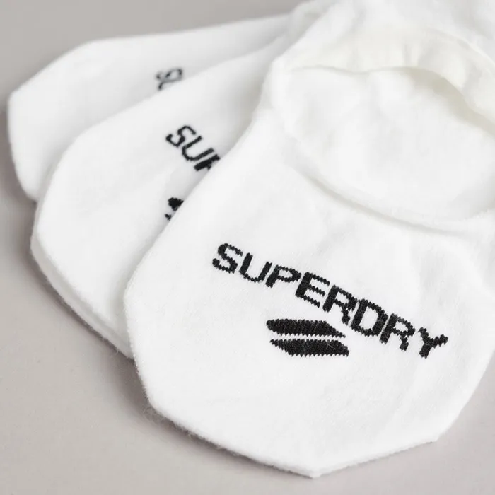Superdry Coolmax No Show Sokken Senior (3-pack)