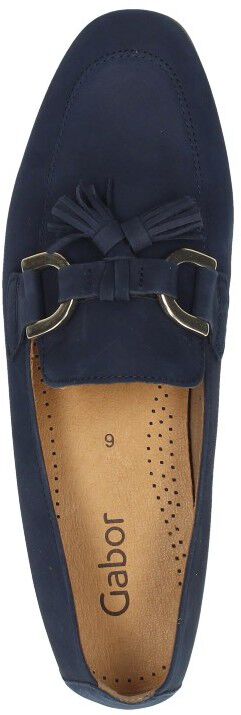 Gabor Mocassin blauw