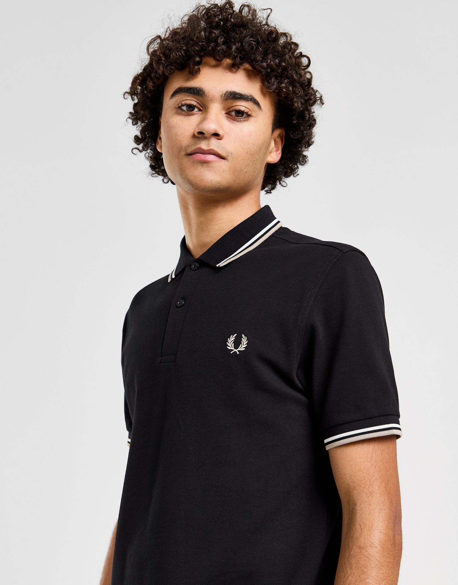 Fred Perry Polo Double Liseré Homme