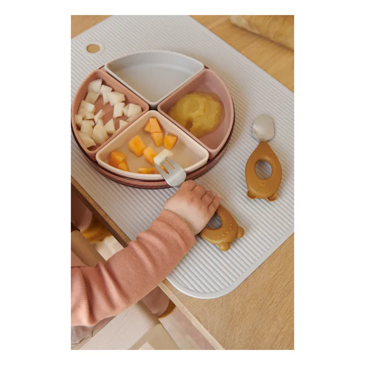 Liewood Couverts Stanley en acier - Set de 2 | Caramel