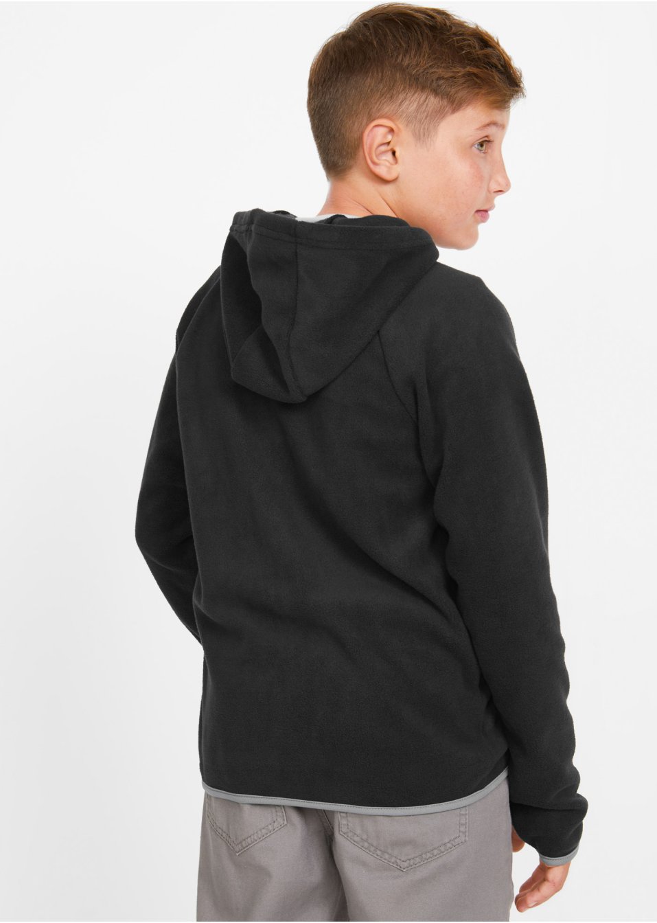 Gilet polaire avec détails contrastés