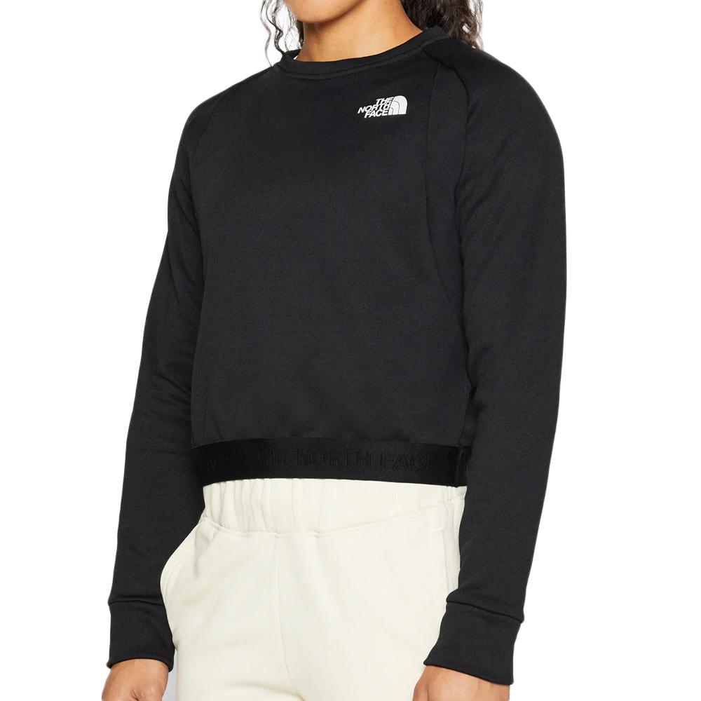 The North Face Sweat Noir Femme The North Face Crew Fleece