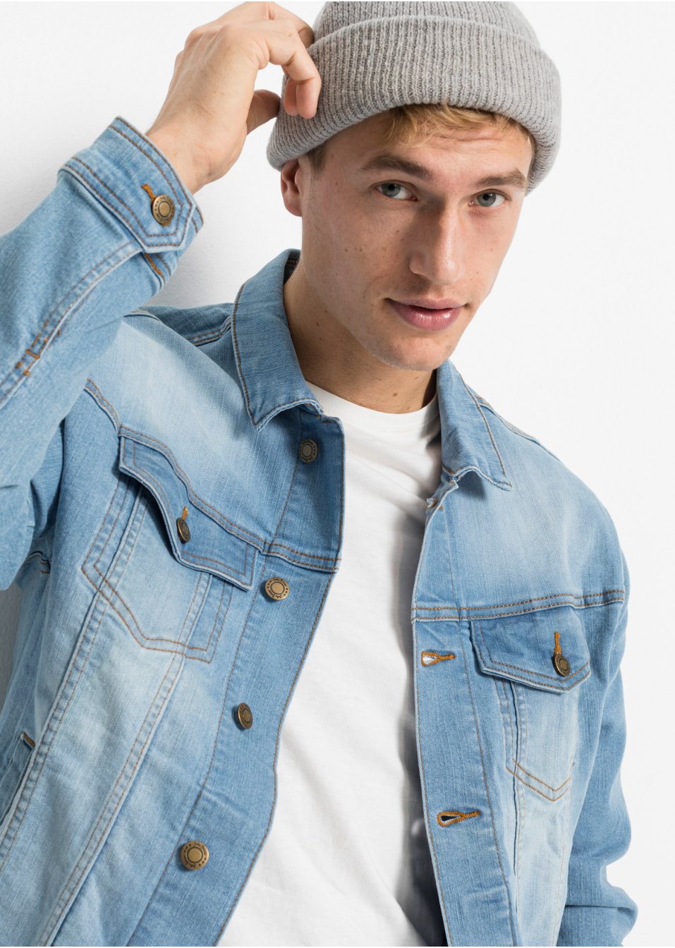 Veste en jean extensible