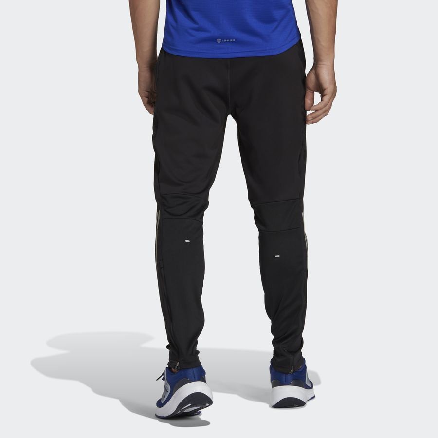 adidas Pantalon de running Own The Run Astro Knit - Noir/Argenté