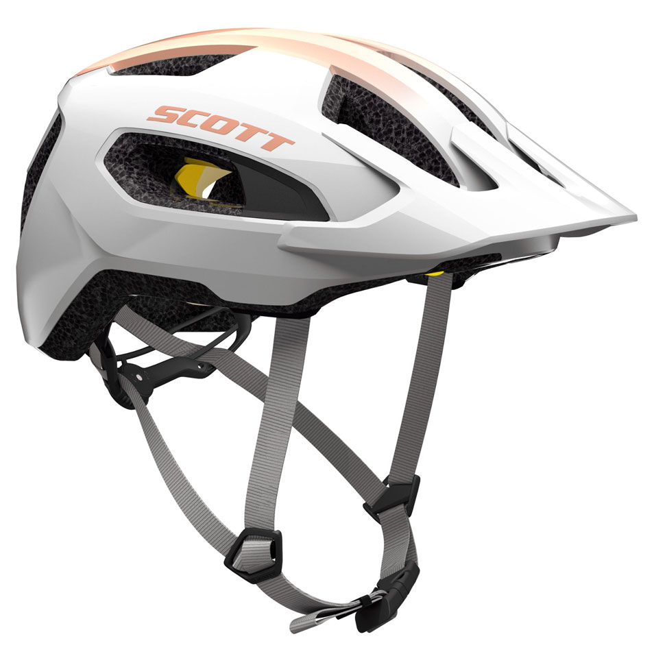 Scott Supra Plus Cykelhjelm Pearl White/Rose Beige