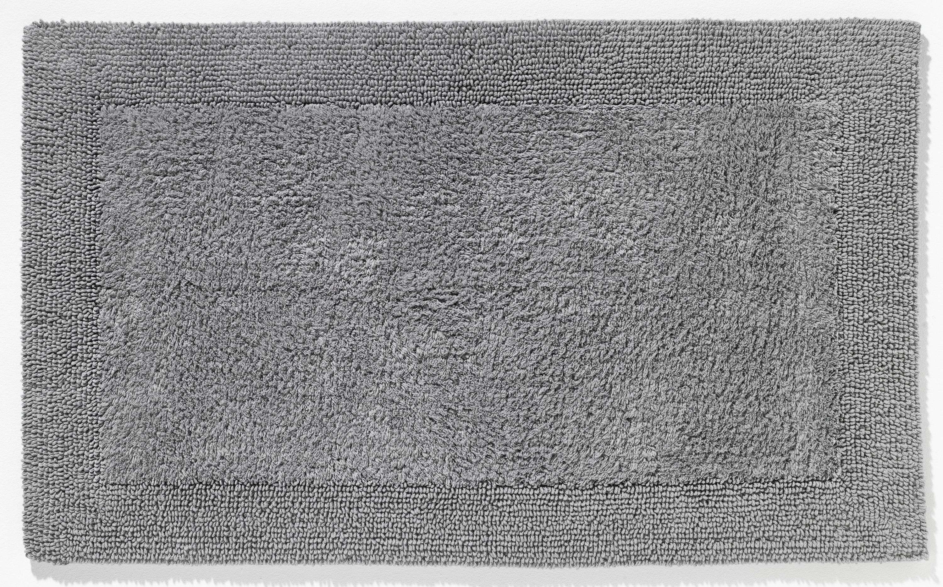 Badematte silber