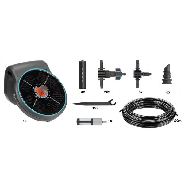 Gardena Solar Powered Irrigation Aquabloom Set - 13300-20