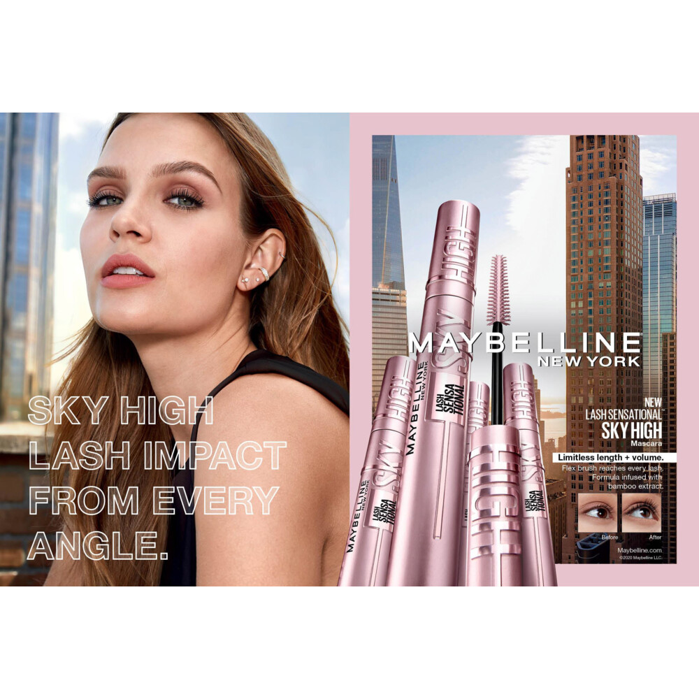 Maybelline Lash Sensational Sky High Mascara Waterproof Very Black6 ml