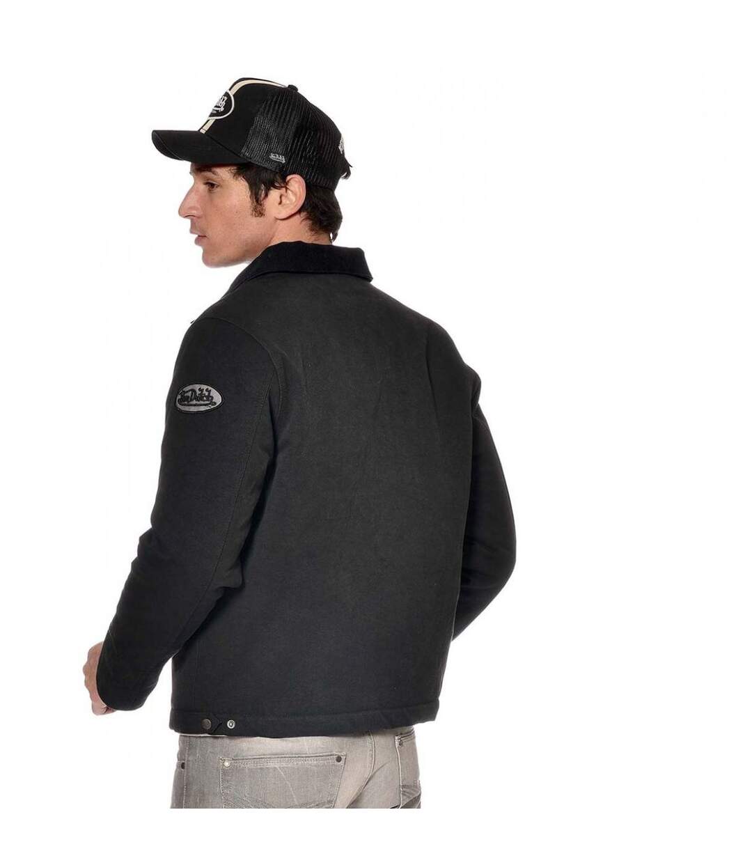 Veste Von Dutch homme en toile épaisse et doublée Kart