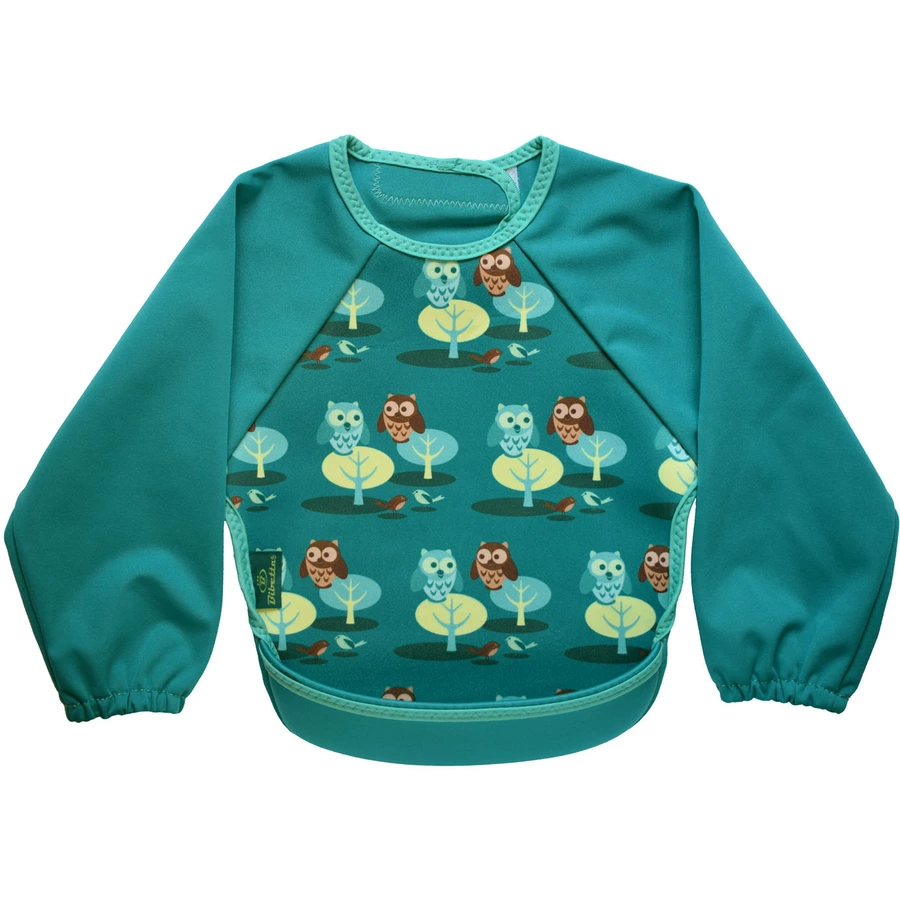 Bibetta® Lätzchen Bibetta UltraBib® Raglanärmel Eulen