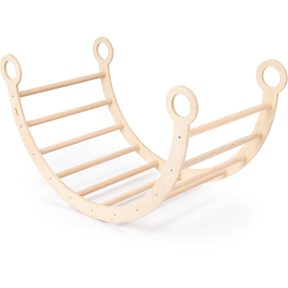 Køb Woobiboo Natural Montessori Wooden Rocker XL