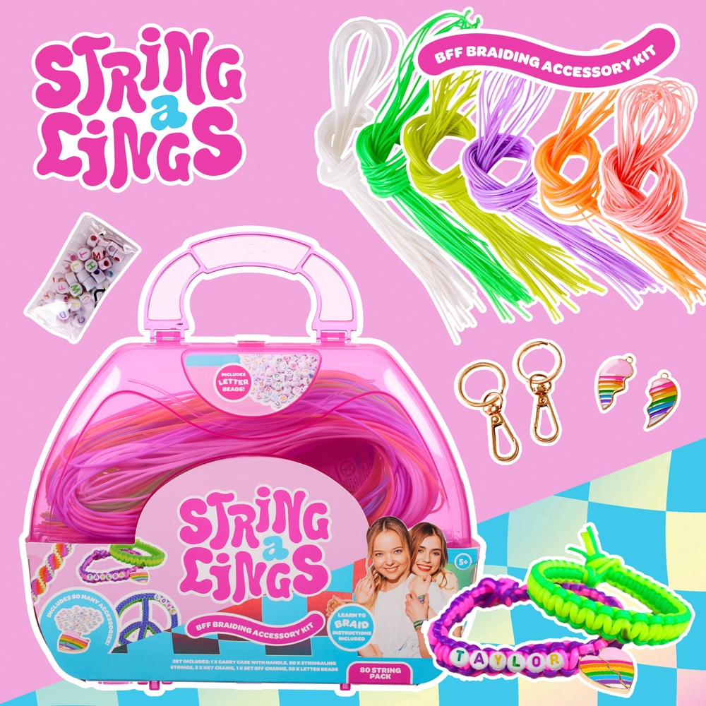 Stringalings BFF Flechtzubehör-Set