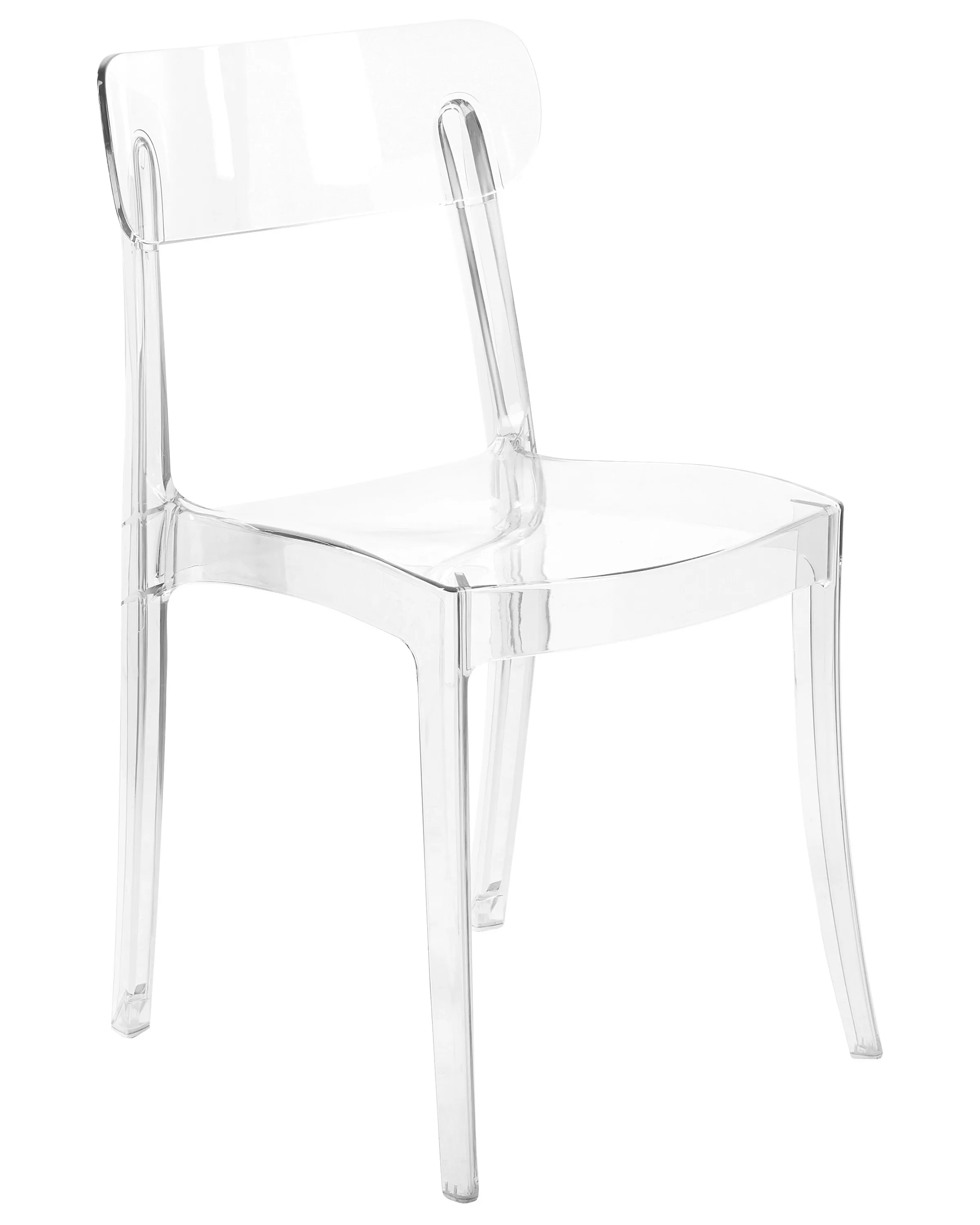 Set van 2 eetkamerstoelen COVINGTON Transparant