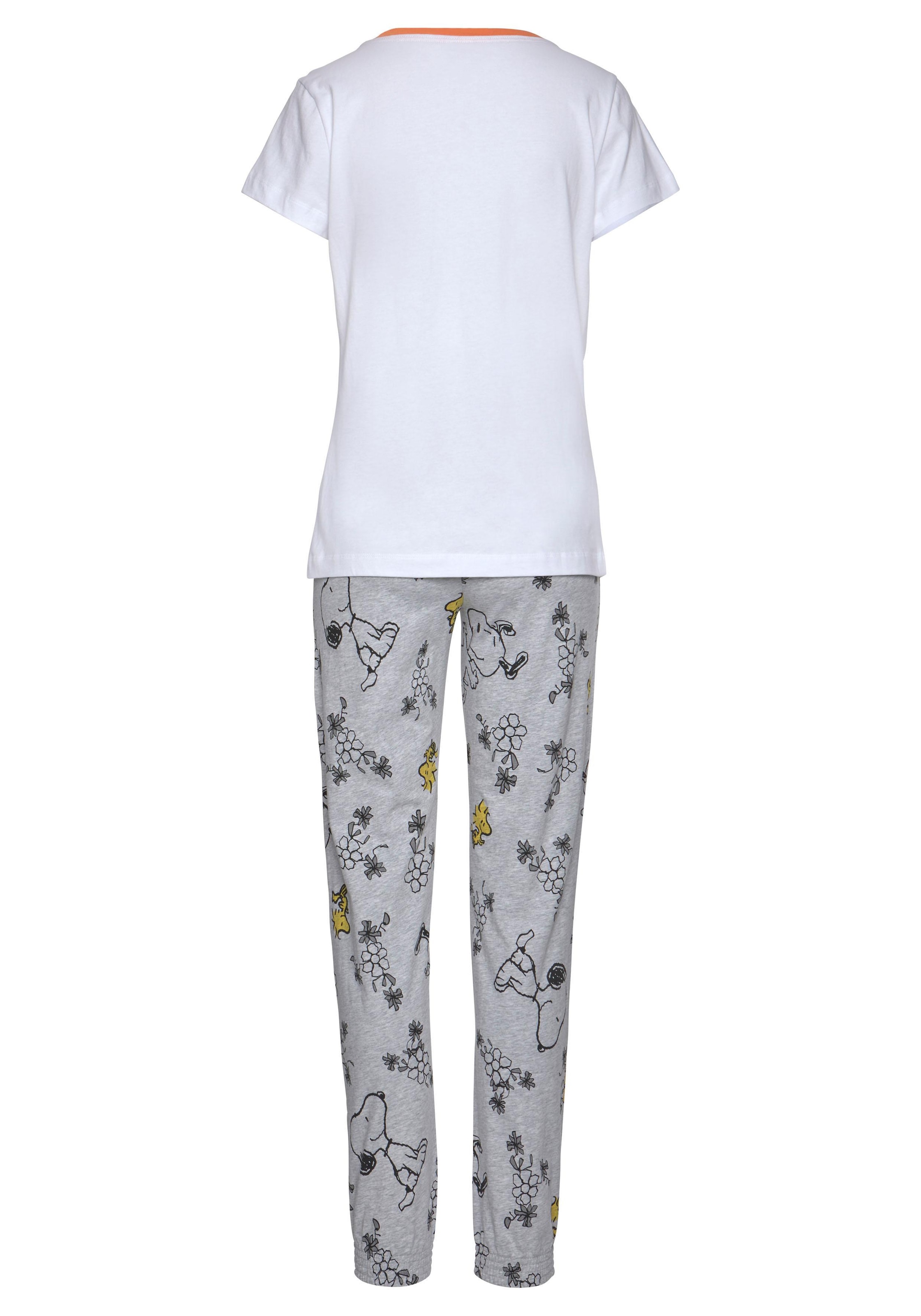 Peanuts Pyjama, 2 Stk. mit Snoopy und Woodstock Druck